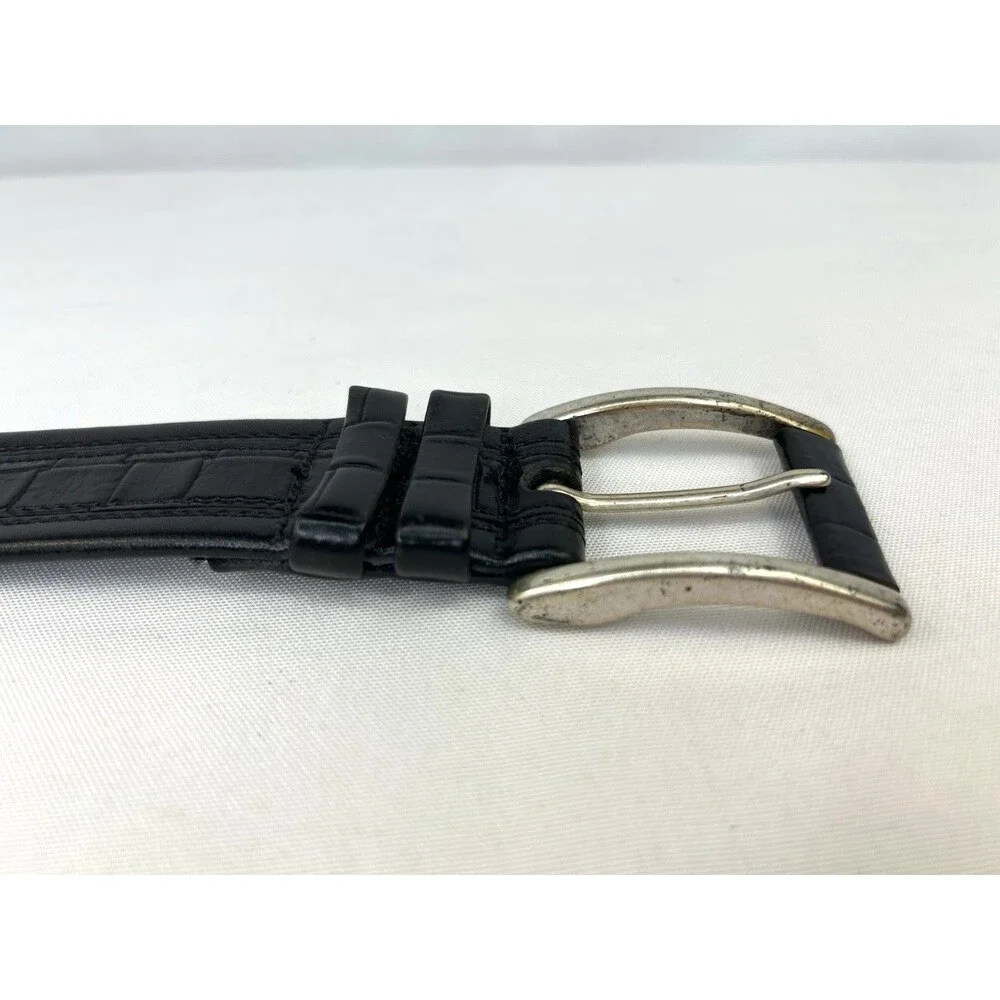 Footjoy Black Genuine Leather Golf Belt - Men's Size 34